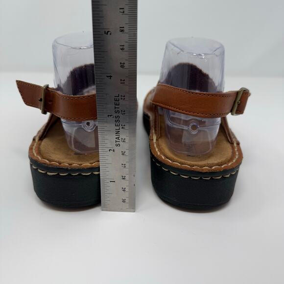 Minnetonka Sandals Women's 8 Brown Woven Leather Hippie Boho Summer EUC - Picture 8 of 11